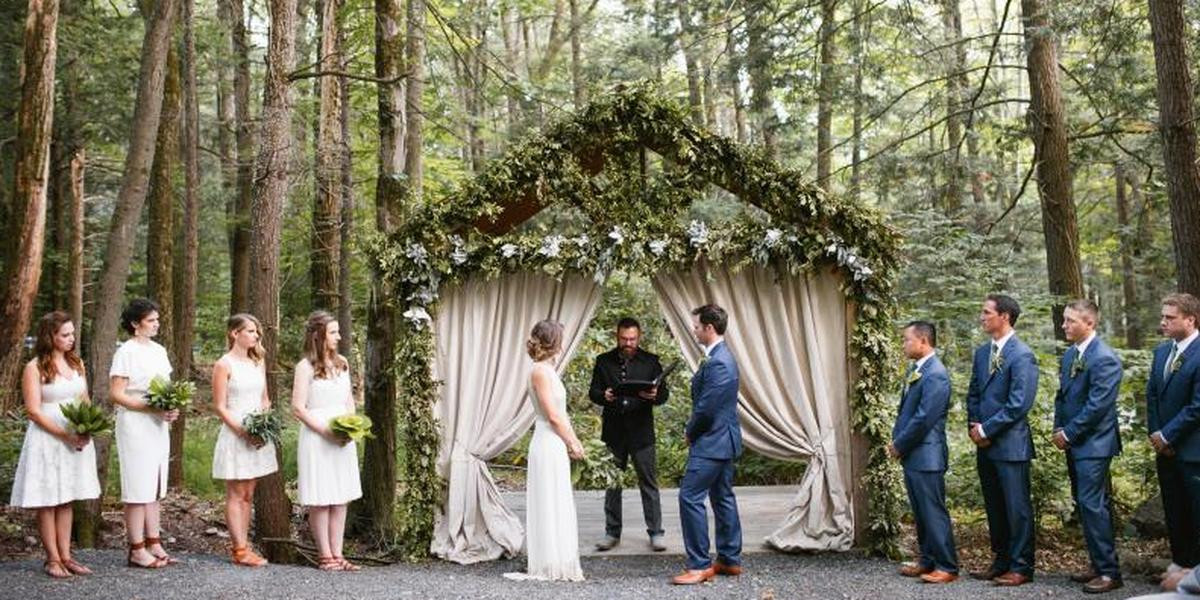 Outdoor Wedding Venues Pa
 Tall Timber Barn Weddings