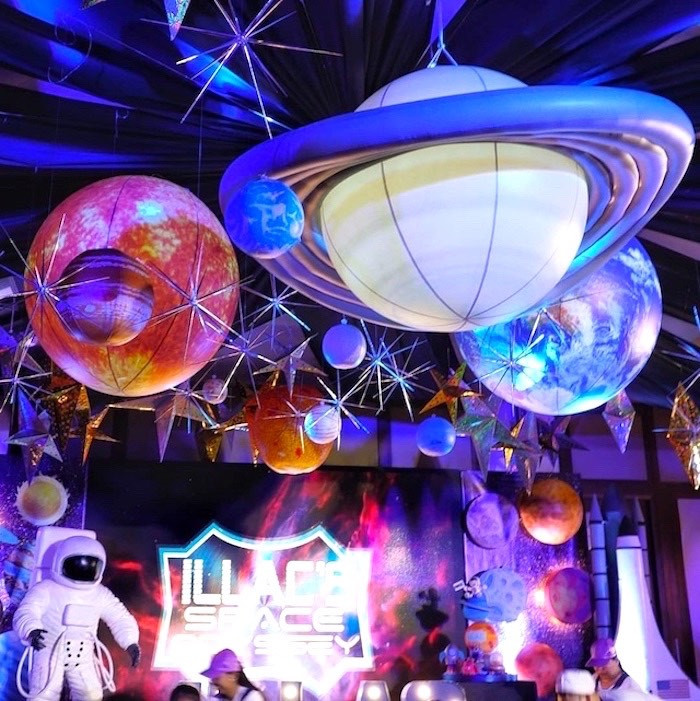 Outer Space Birthday Party
 Kara s Party Ideas Outer Space Birthday Party