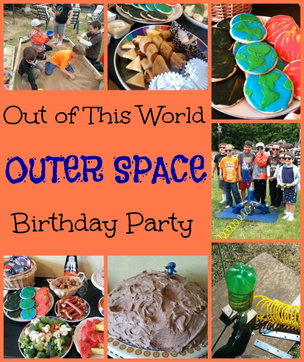 Outer Space Birthday Party
 Blast f to Adventure with an Outer Space Kid s Birthday