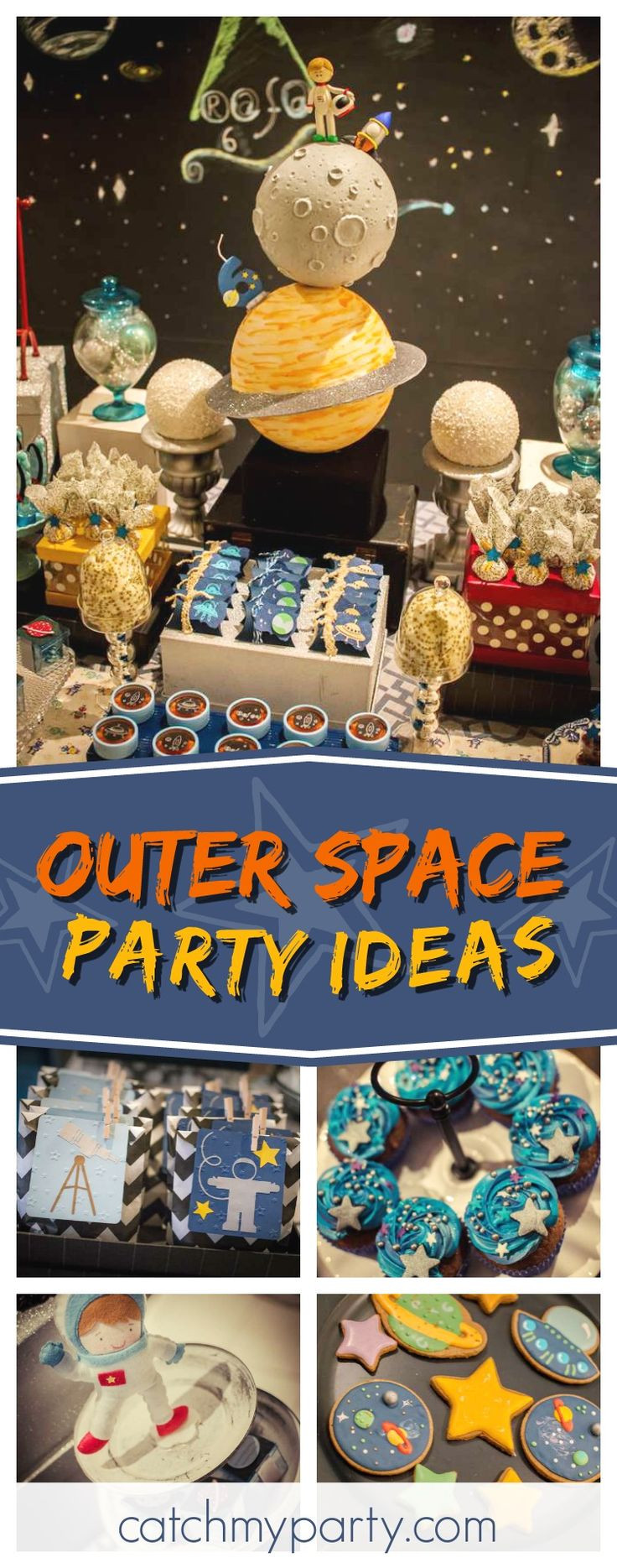 Outer Space Birthday Party
 194 best Outer Space Party Ideas images on Pinterest