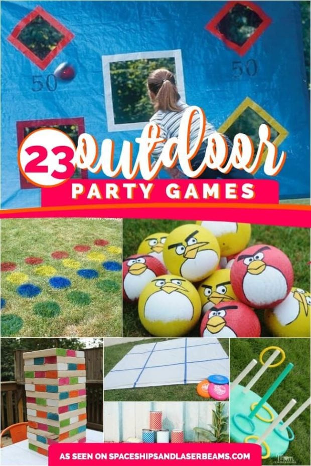 Outside Birthday Party Games
 23 Outdoor Party Games Spaceships and Laser Beams