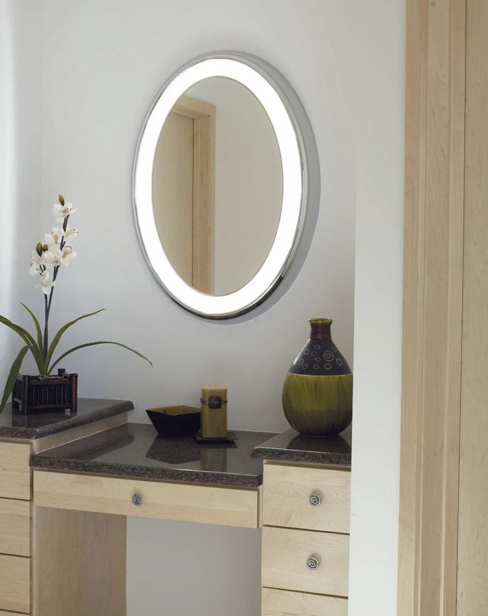 Oval Bathroom Vanity Mirrors
 Oval Bathroom Vanity Mirrors