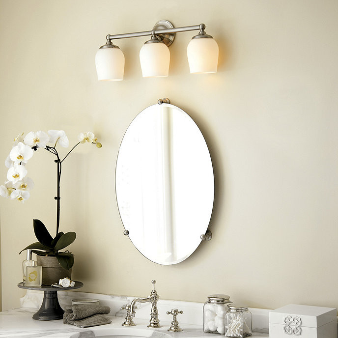 Oval Bathroom Vanity Mirrors
 Valencia Oval Bath Mirror