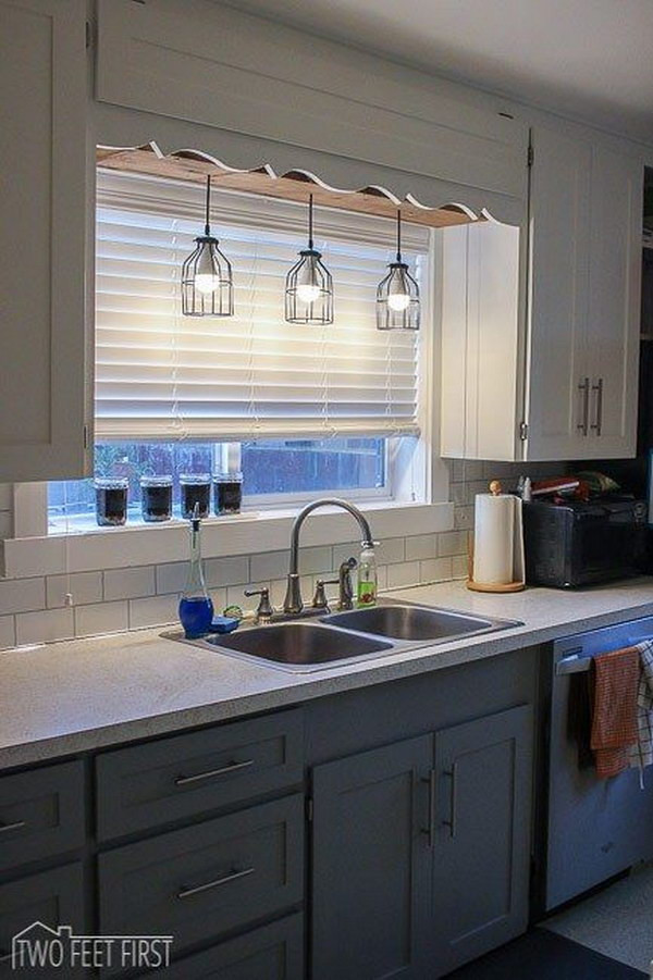 Over Kitchen Sink Led Lighting
 30 Awesome Kitchen Lighting Ideas 2017