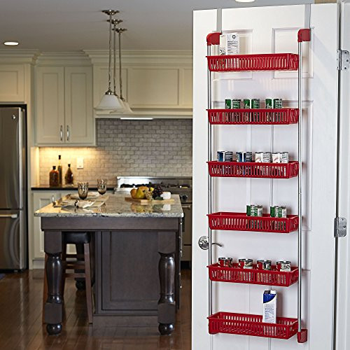 Over The Door Kitchen Organizer
 Basket Over The Door Organizer Storage Rack Holder Shelf