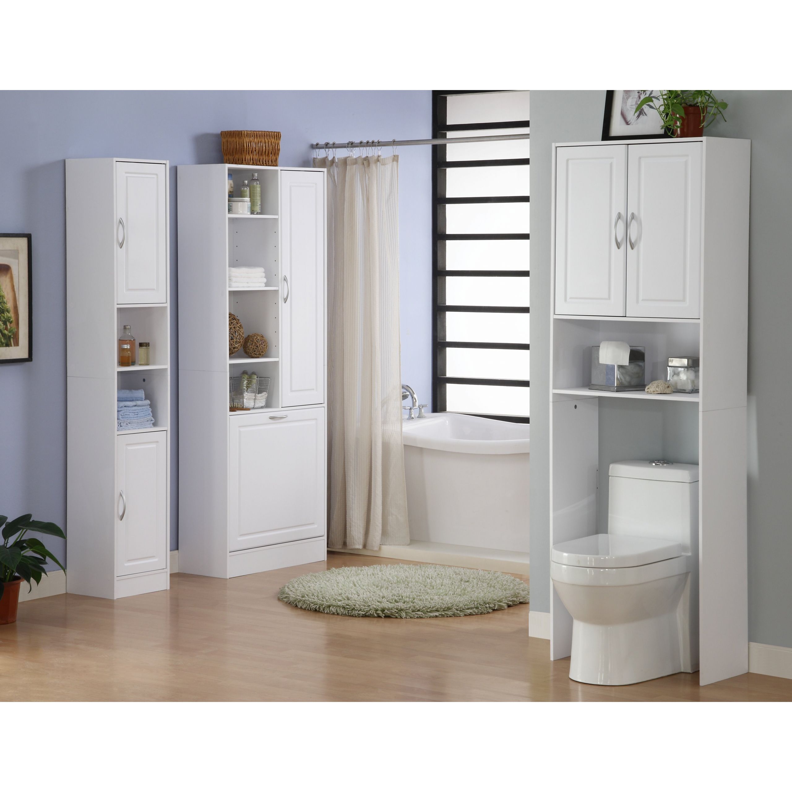 Over The Toilet Bathroom Storage
 4D Concepts Storage and Organization Over the Toilet