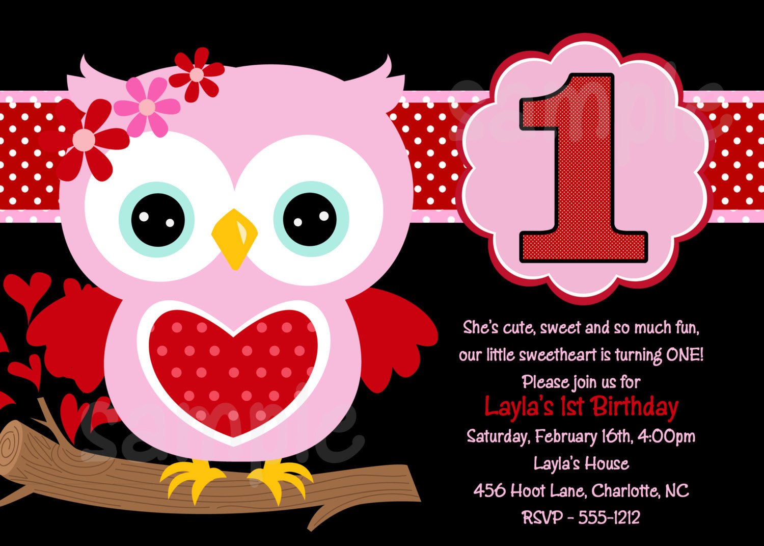 Owl 1st Birthday Invitations
 Owl 1st Birthday Invitations Ideas – Bagvania