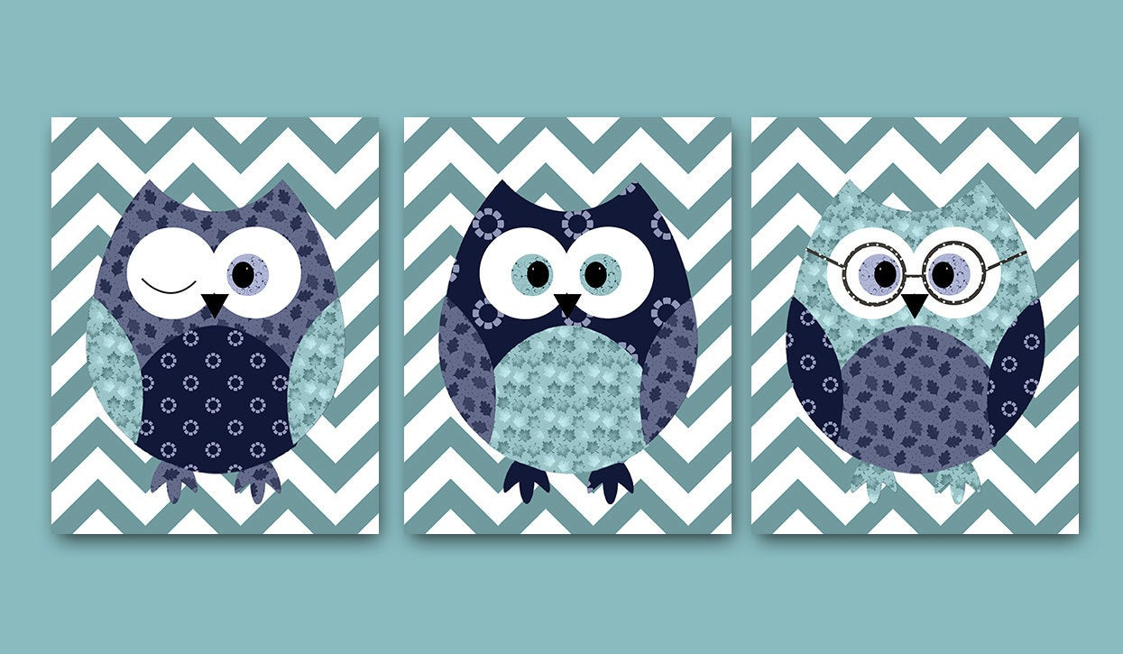Owl Baby Nursery Decor
 Kids Wall Decor Owl Decor Owl Nursery Baby Boy Nursery Decor