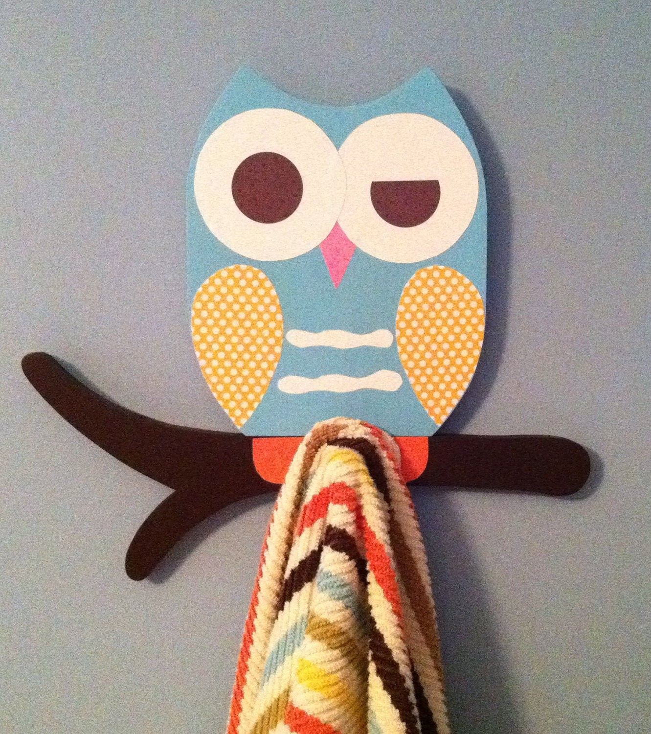 Owl Bathroom Decor
 owl towel rack owl bathroom decor kid s towel rack by