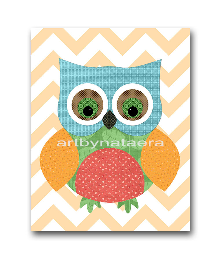 Owl Kids Decor
 Owl Decor Owl Nursery Kids Wall Art Baby Boy Nursery Decor