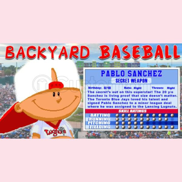 Pablo Sanchez Backyard Baseball
 Backyard Baseball Pablo Sanchez Baby esies