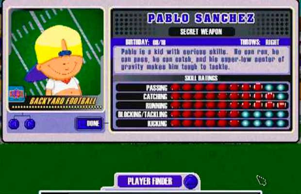Pablo Sanchez Backyard Baseball
 Pablo Sanchez The 25 Best Virtual Athletes In Video