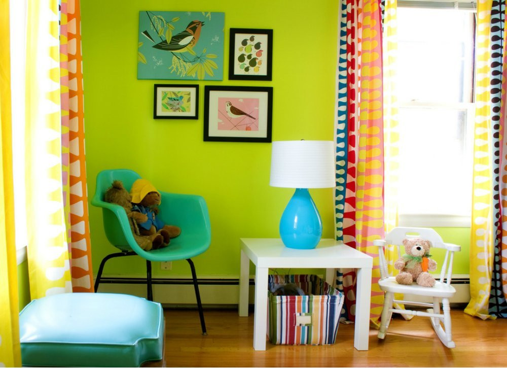 Paint For Kids Room
 Lime Green Bedroom Kids Room Paint Ideas 7 Bright