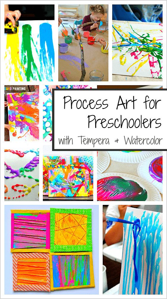 Paint Ideas For Preschoolers
 20 Process Art Activities for Preschoolers Using Paint