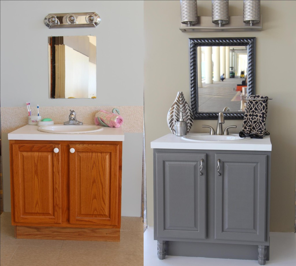 Painted Bathroom Vanity Ideas
 Upcycled Bathroom Ideas