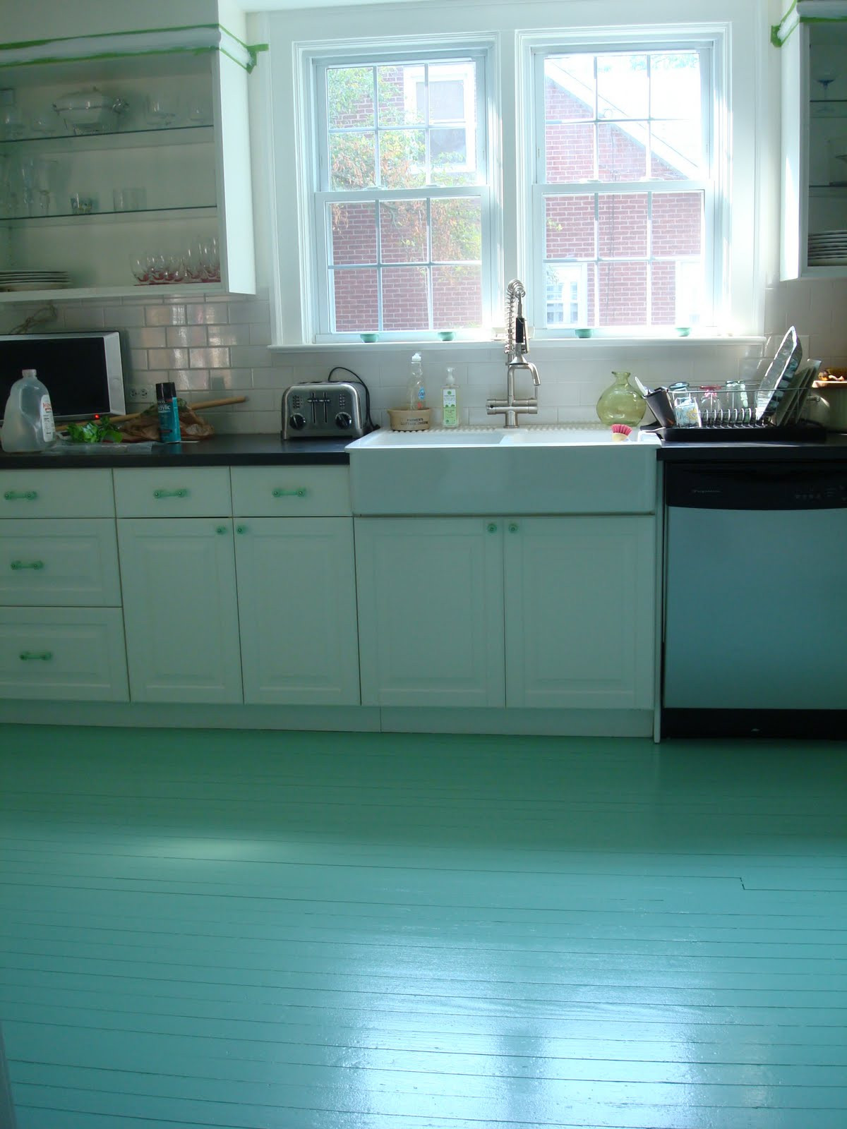 Painted Kitchen Tile Floor
 DIY Painted Kitchen Floor for $50 Showit Blog