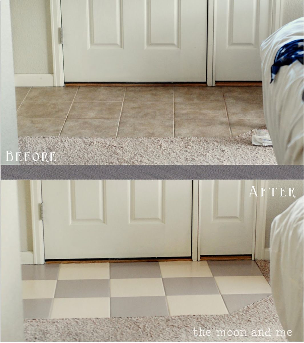 Painting Kitchen Floor Tile
 Hometalk