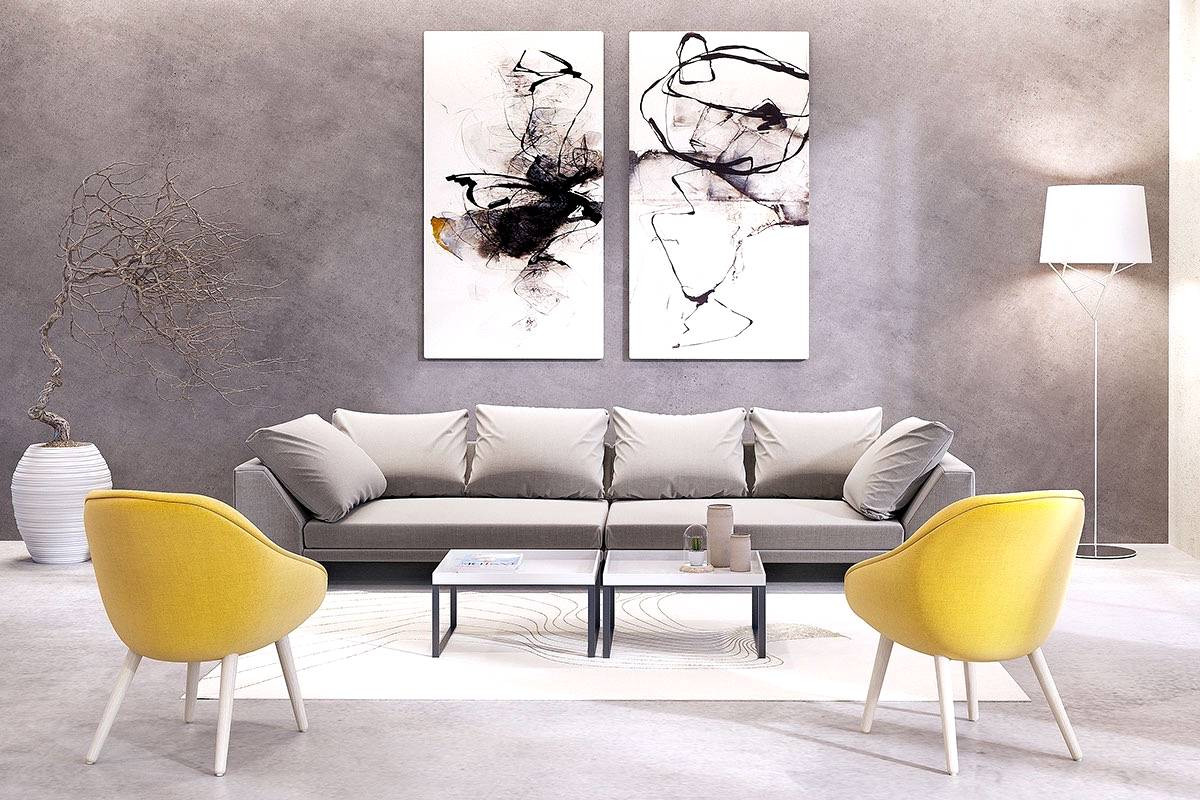 Paintings For Living Room
 Contemporary Artwork Inspirations to Decorate the