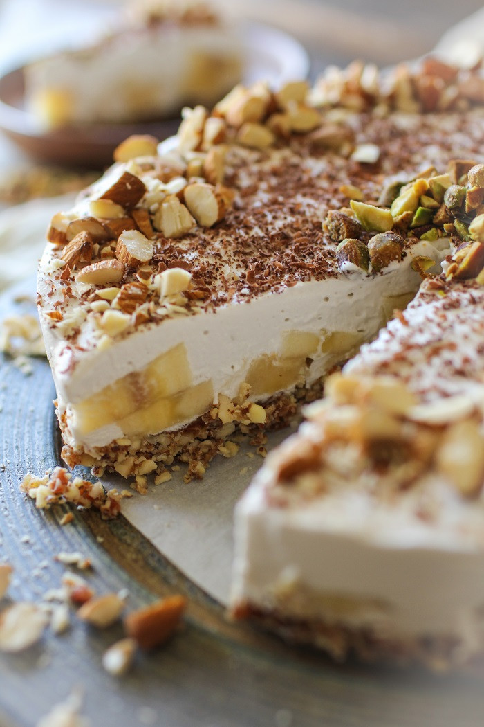 Paleo Banana Cream Pie
 No Bake Vegan Banana Cream Pie Paleo The Roasted Root