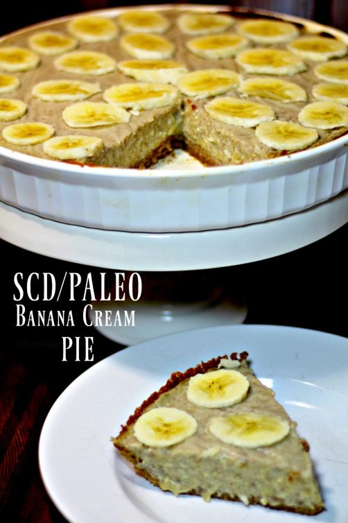 Paleo Banana Cream Pie
 SCD & Paleo Banana Cream Pie ThirtySomethingSuperMom