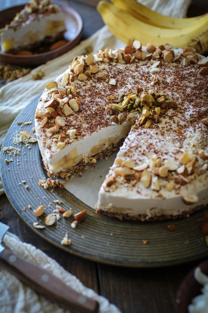 Paleo Banana Cream Pie
 No Bake Vegan Banana Cream Pie Paleo The Roasted Root