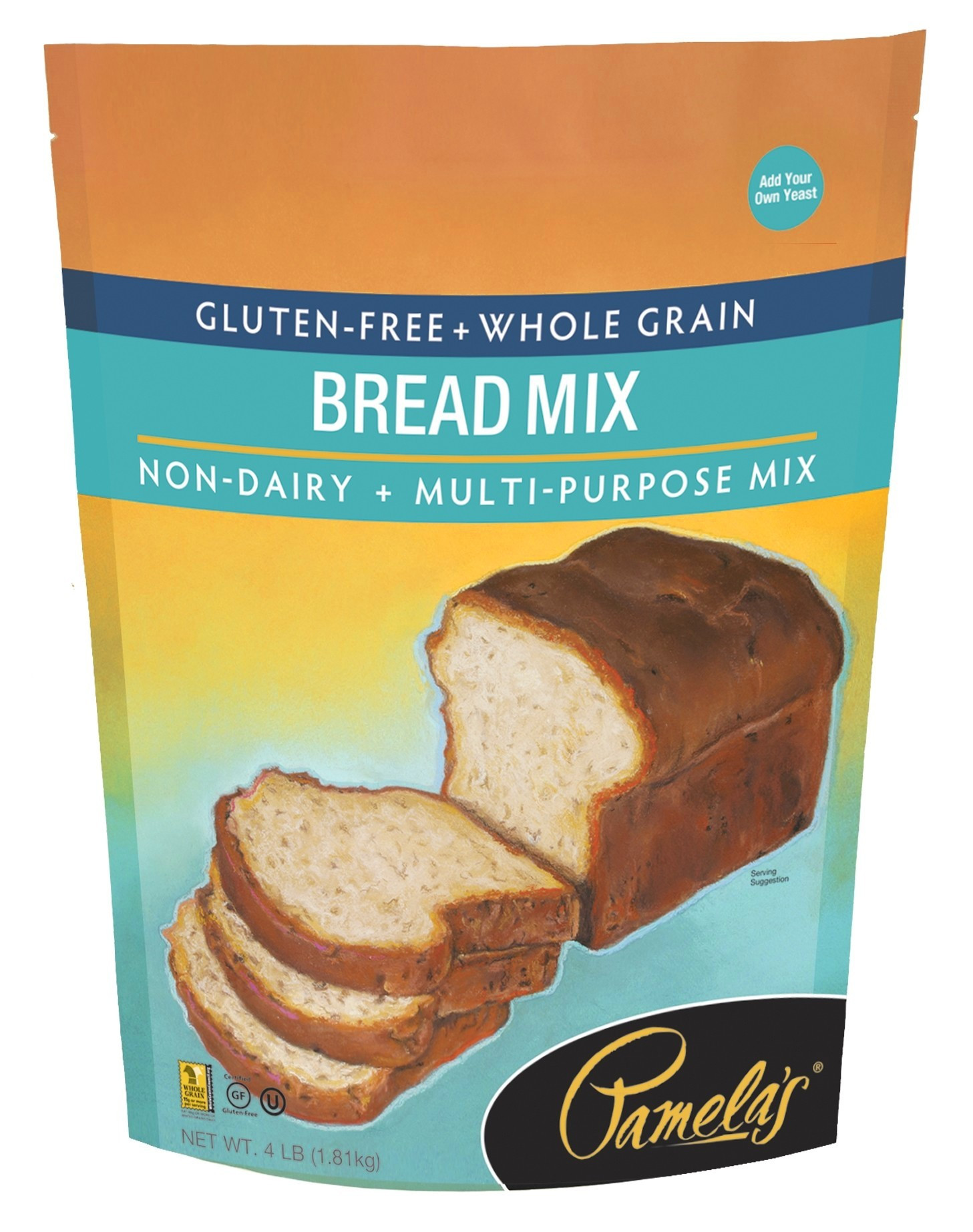 Pamela'S Gluten Free Bread Mix
 Gluten Free Bread Mix