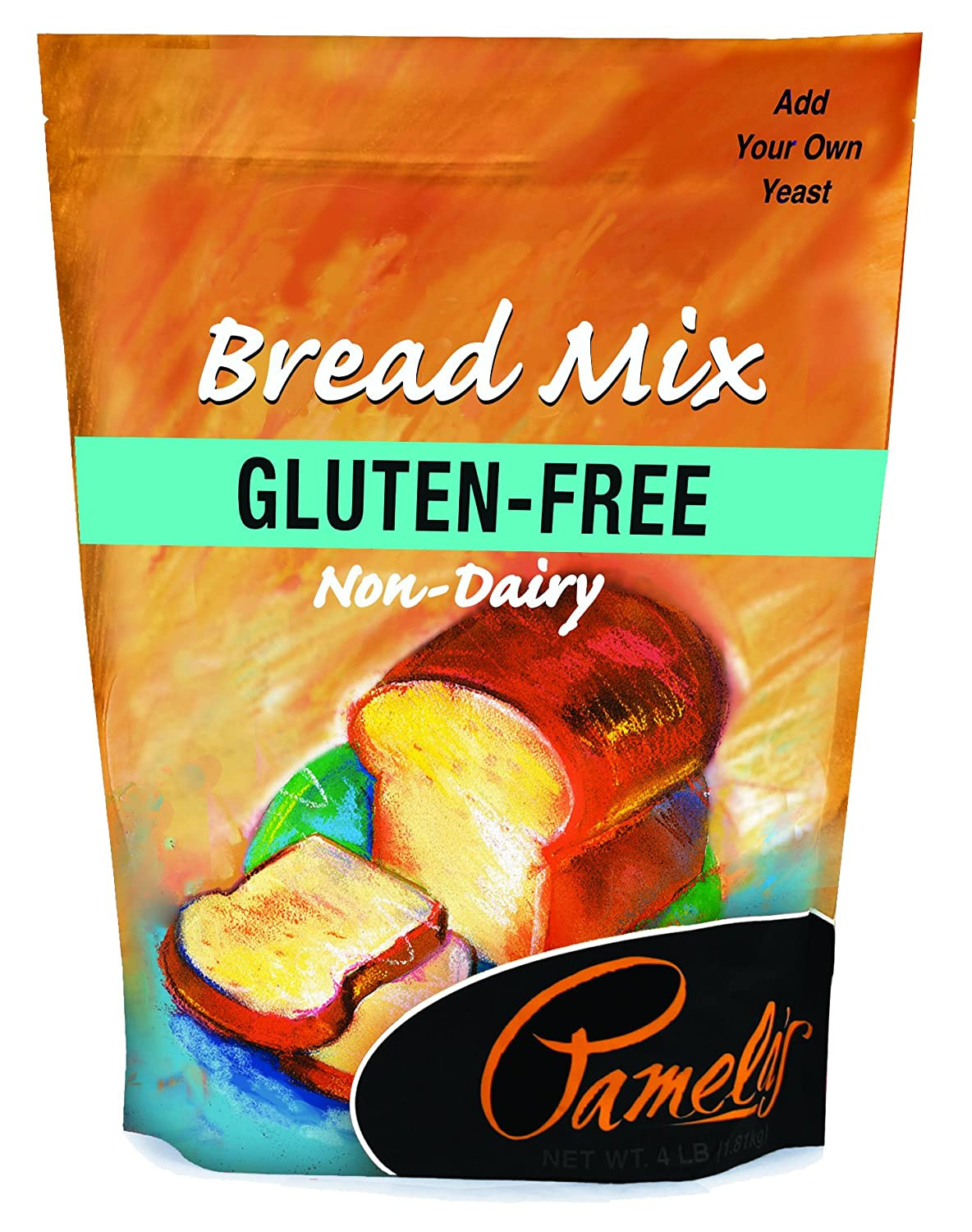 Pamela'S Gluten Free Bread Mix
 Pamela s Products Gluten free Bread Mix 4 Pound Bags