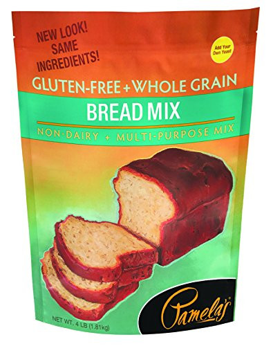 Pamela'S Gluten Free Bread Mix
 Pamela s Products Gluten free Bread Mix 4 Pound Bags