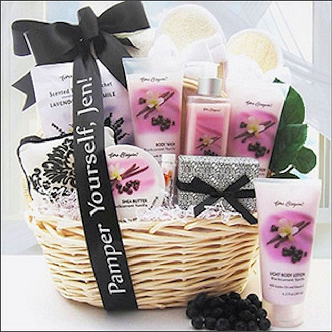 Pamper Gift Basket Ideas
 Shop Pamper Yourself Gift Basket Free Shipping Orders