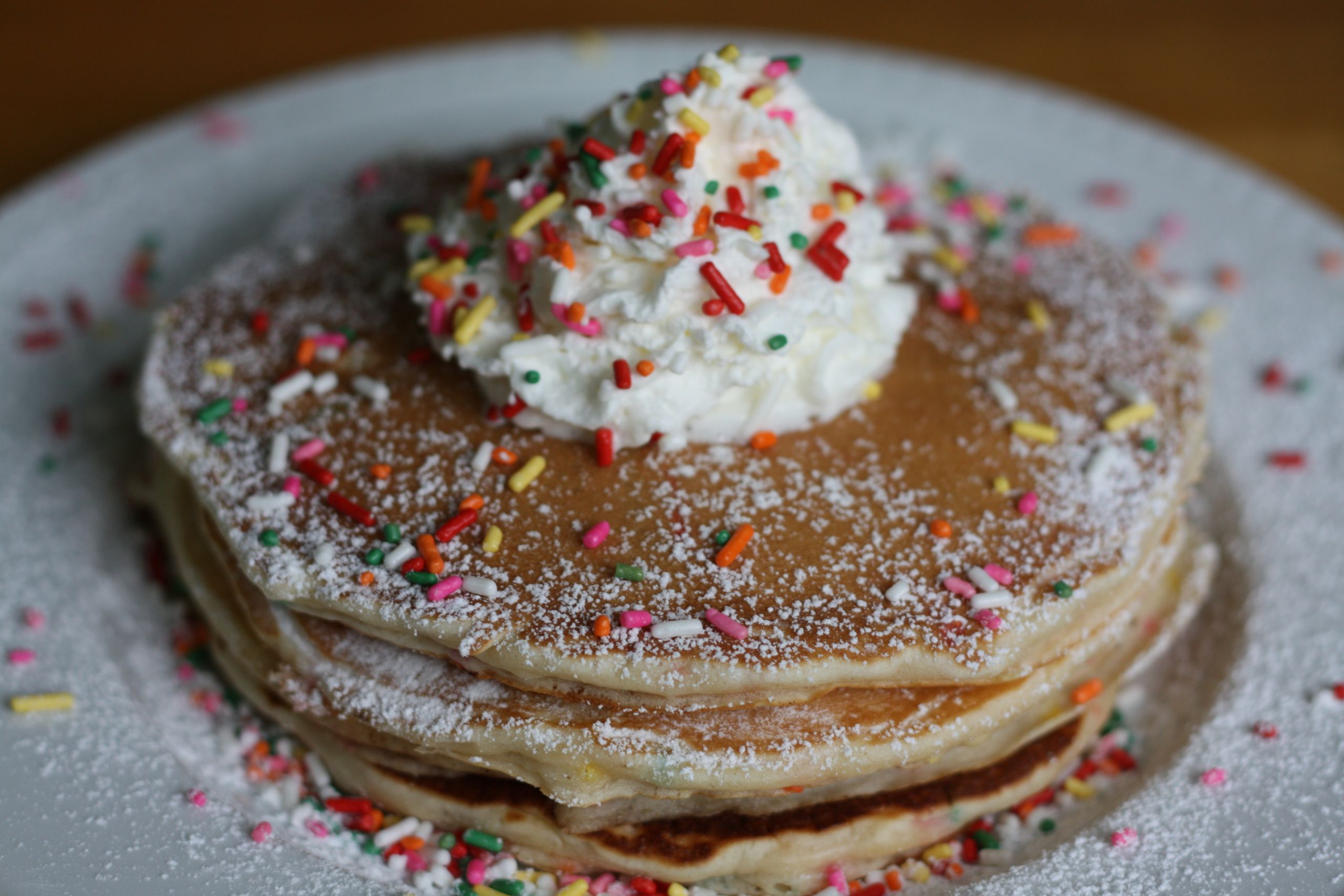 Pancake Birthday Cake
 Baby Birthday Cake Pancakes