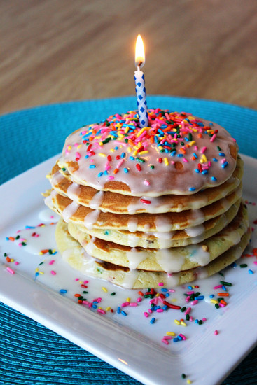 Pancake Birthday Cake
 Short Stack 10 Extra Special Pancake Recipes