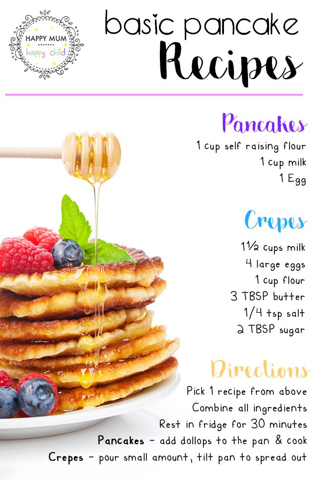 Pancake Recipes For Kids
 Tips How To Make The Perfect Pancake