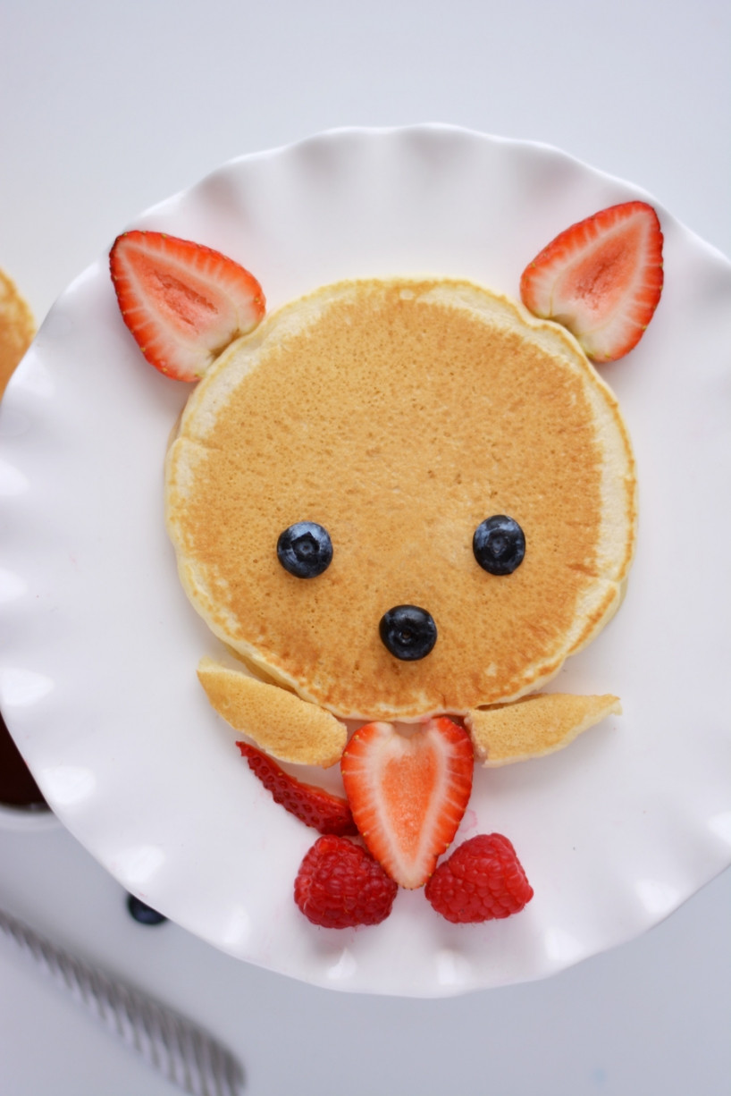 Pancakes Recipes For Kids
 BREAKFAST FOR KIDS PANCAKE BEAR