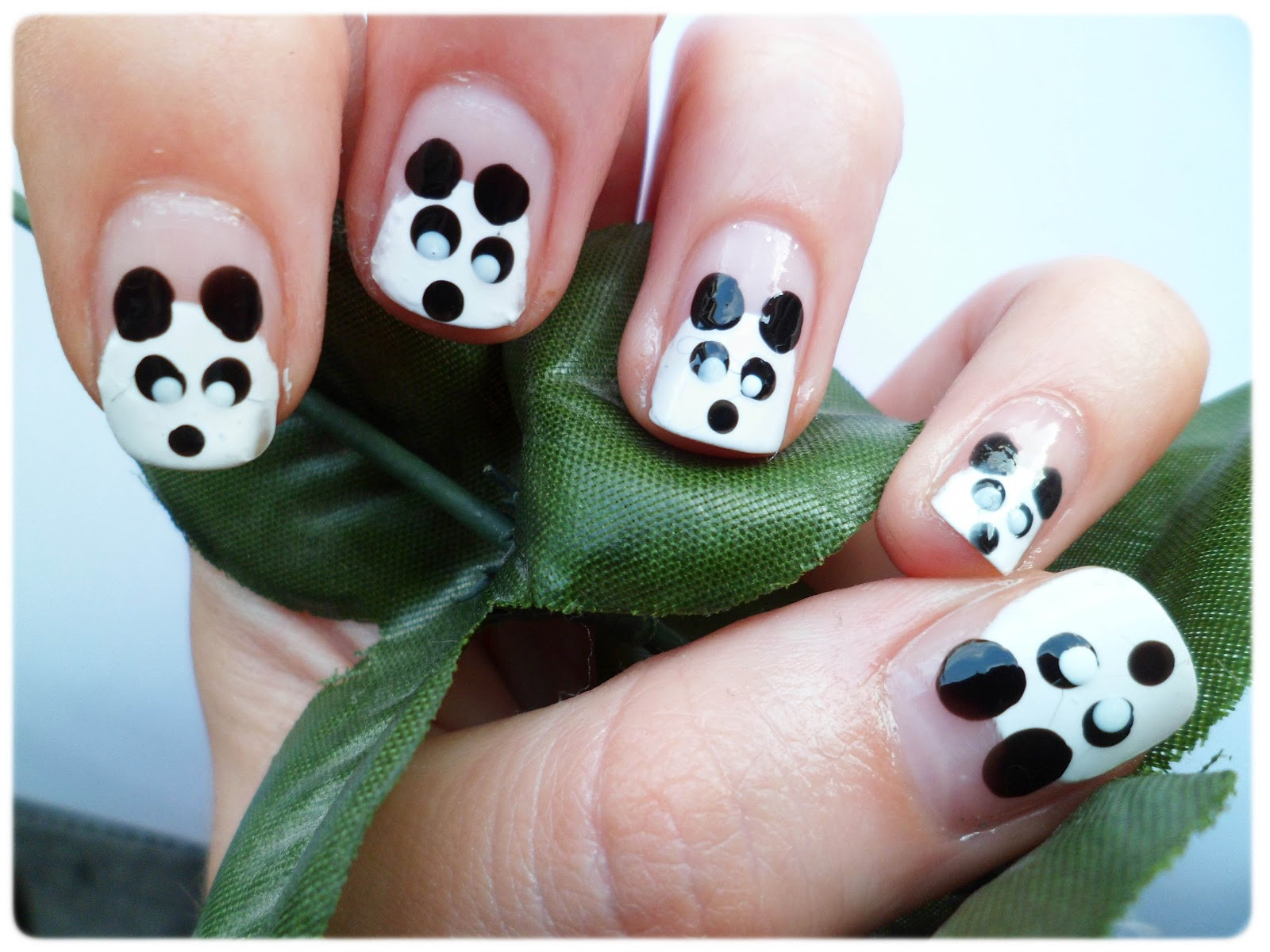 Panda Nail Art
 Lauras All Made Up