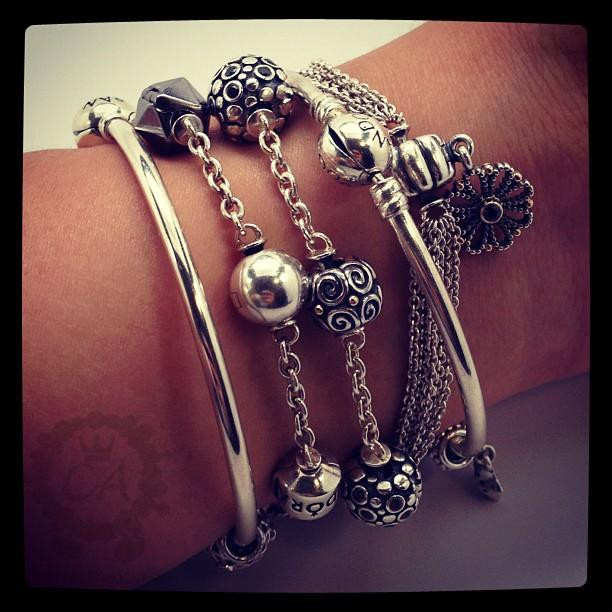 Pandora Bracelet Clips
 Pandora Nostalgic Rock Autumn Winter 2011 Clips and