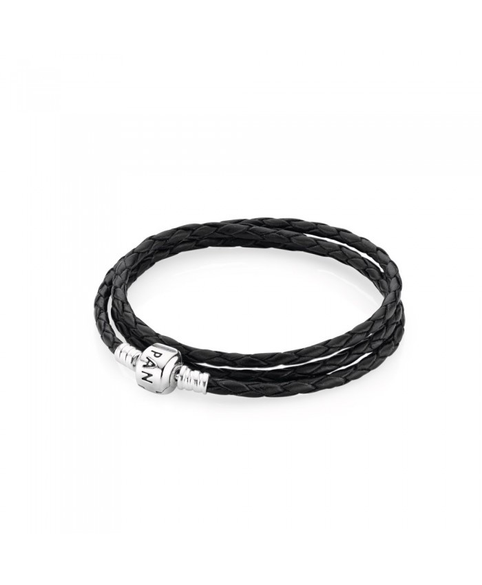 Pandora Leather Bracelet Sale
 Pandora Black Triple Leather Bracelet Black Friday Sale