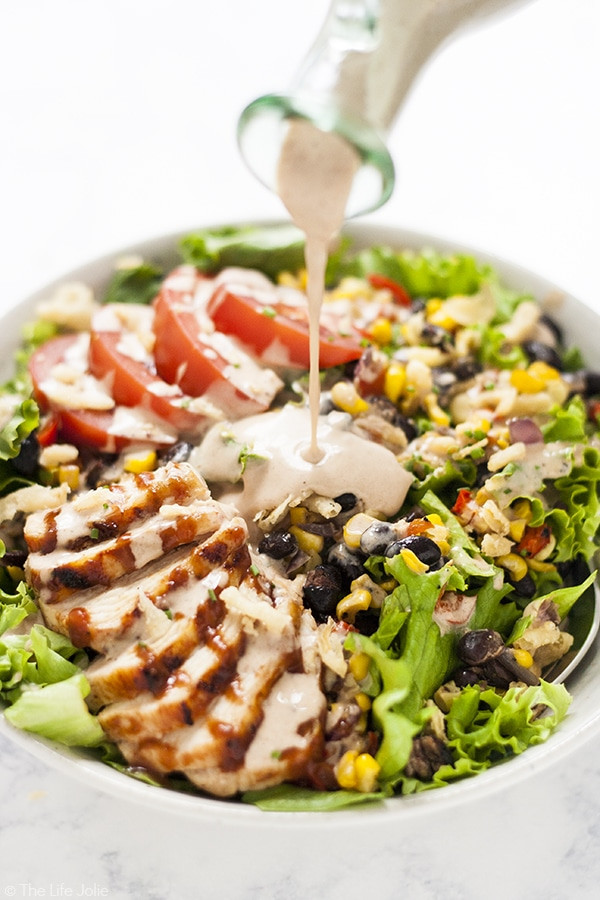 Panera Chicken Salad Recipe
 Copycat Panera Bread BBQ Chicken Salad an easy and