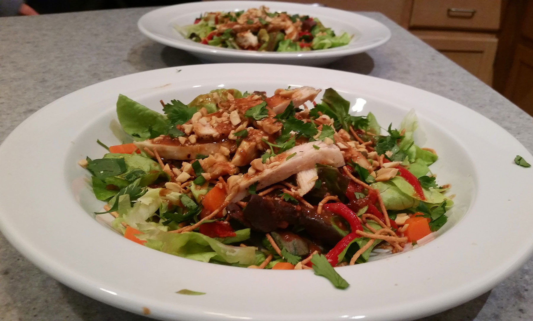 Panera Chicken Salad Recipe
 Panera’s Thai Chopped Chicken Salad Recipe – one foo