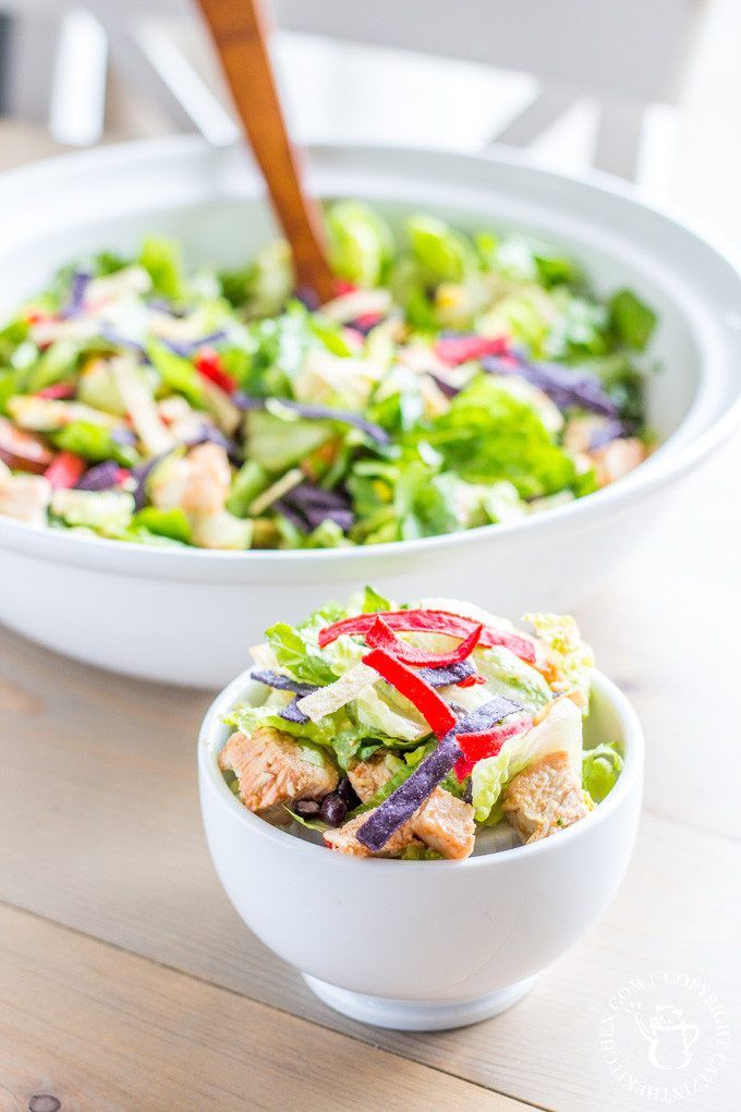 Panera Chicken Salad Recipe
 Copycat Panera Bread BBQ Chicken Salad Catz in the Kitchen