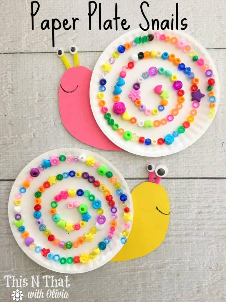 Paper Crafts For Kids
 Paper Plate Snails Craft for Kids Snail Craft DIY Kids