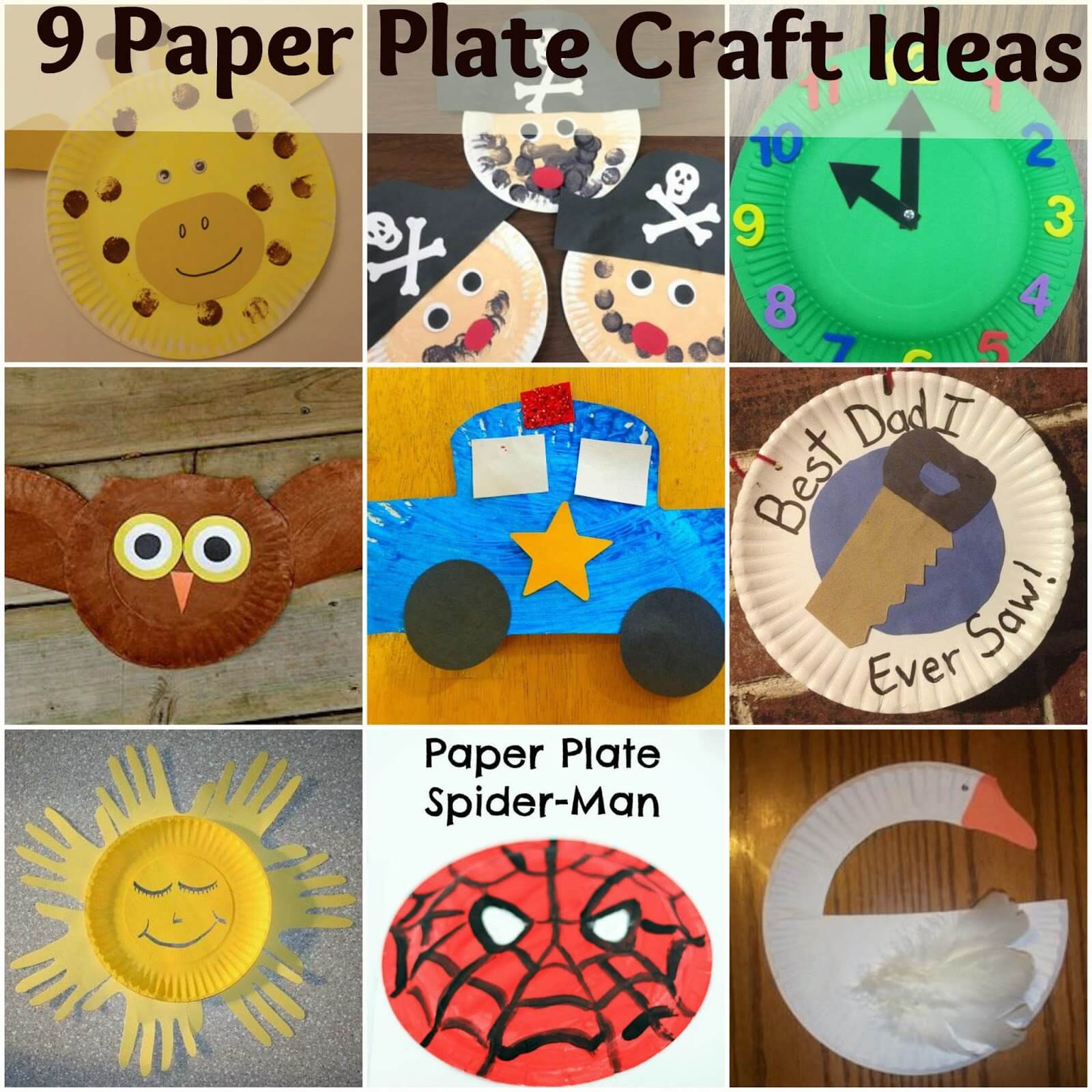 Paper Crafts For Kids
 9 Paper Plate Craft Ideas For Kids Mother 2 Mother Blog