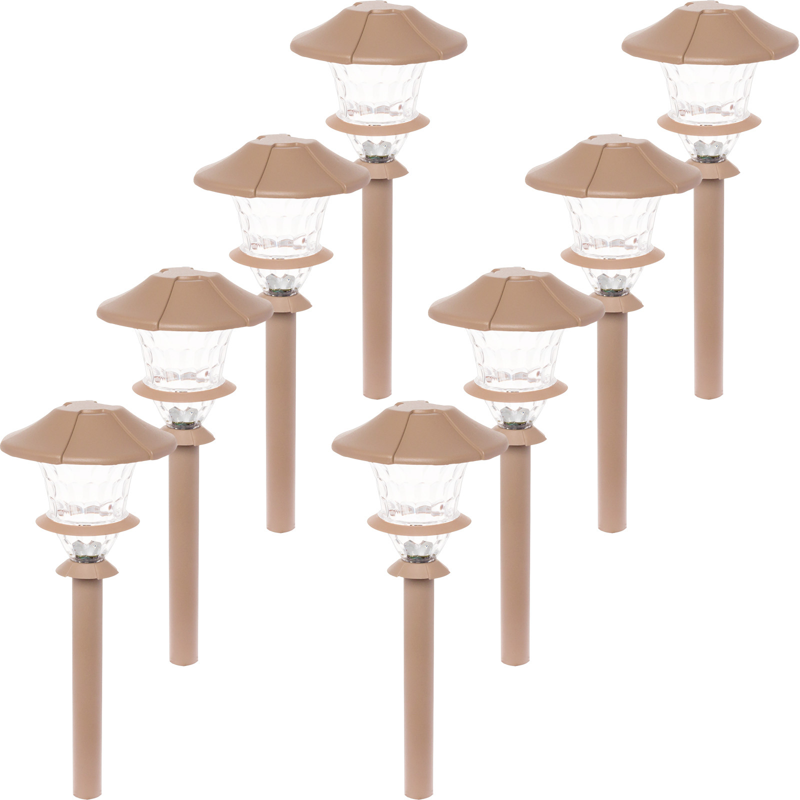 Paradise Landscape Lighting
 8 Pack Paradise Aluminum LED Low Voltage Path Walkway