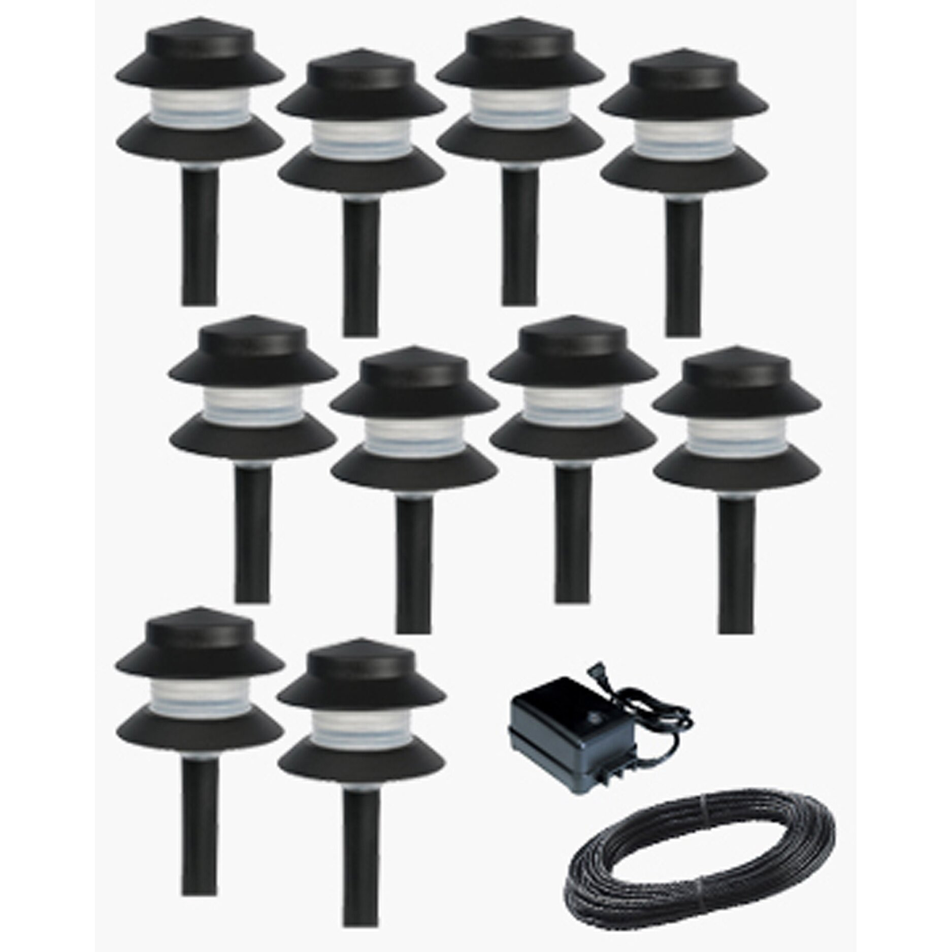 Paradise Landscape Lighting
 Paradise Garden Lighting 10 Piece 10 Light Landscape