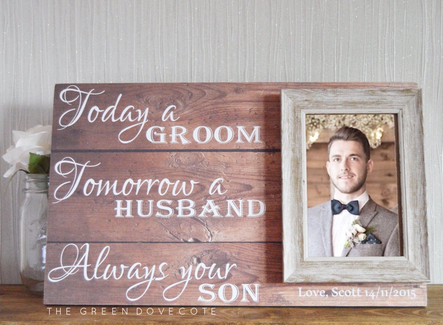 Parents Gifts For Wedding
 Gift For Grooms Parents Thank You Wedding Gift Parents