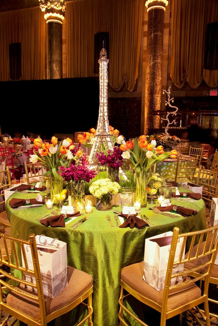Paris Themed Wedding
 471 best Tablescape and Weddings images on Pinterest