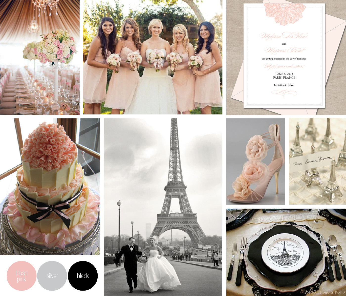 Parisian Themed Wedding
 from paris with love Blog Toronto Wedding Invitations