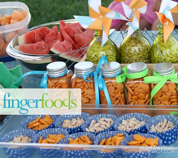 Park Party Food Ideas
 Pin on 1st B day