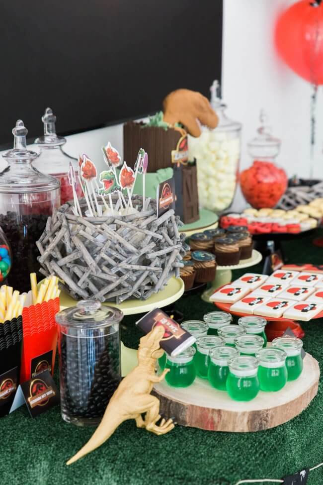 Park Party Food Ideas
 A Jurassic Park Inspired Boy’s Dinosaur Birthday Party