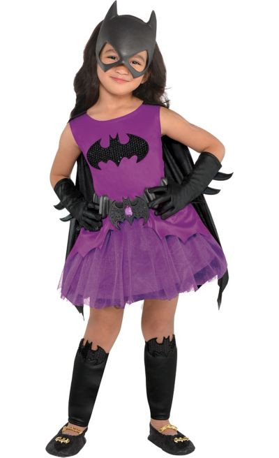 Party City Halloween Costumes Baby
 Toddler Girls Purple Batgirl Costume Batman