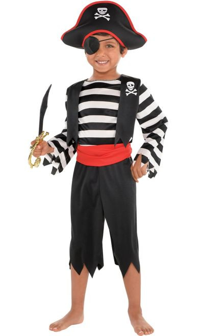 Party City Halloween Costumes Baby
 Toddler Boys Rascal Pirate Costume